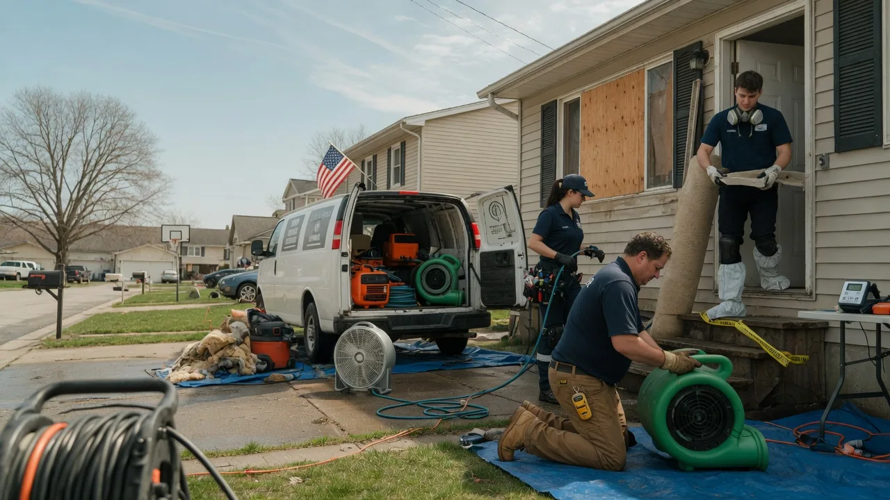 Water Damage Restoration in Marietta, OK near me